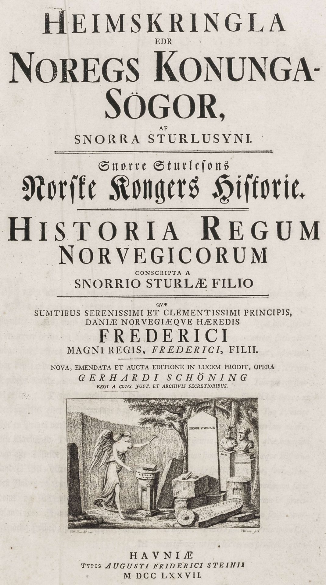 Snorri Sturluson. Heimskringla edr