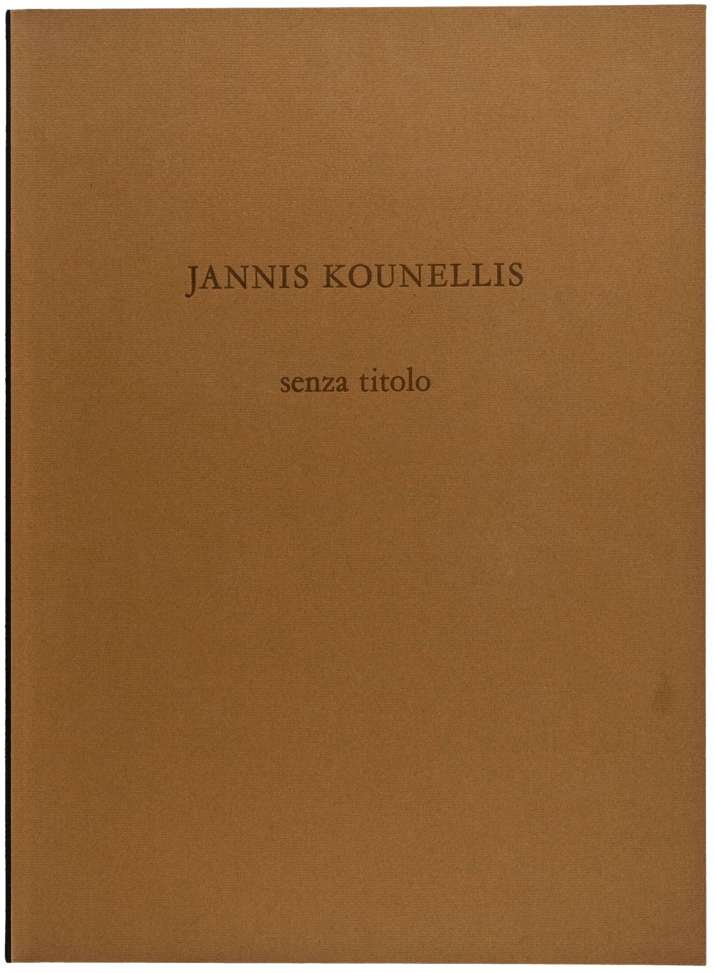 Kounellis, Jannis. Senza Titolo. - Bild 2 aus 5