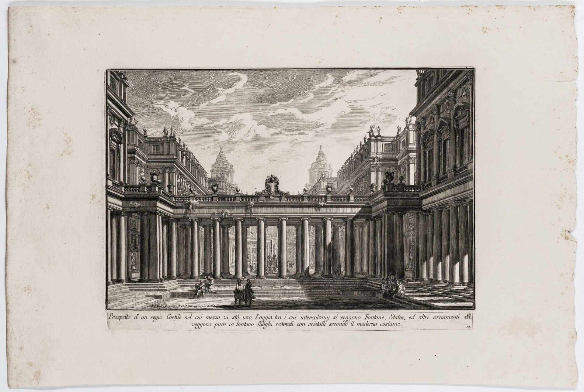 Ansichten - Rom - Piranesi, Giovanni - Bild 5 aus 6