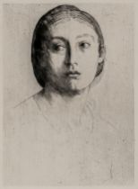 Legros, Alphonse. Portrait d'une jeune