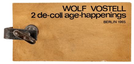 Fluxus - Vostell, Wolf. 2