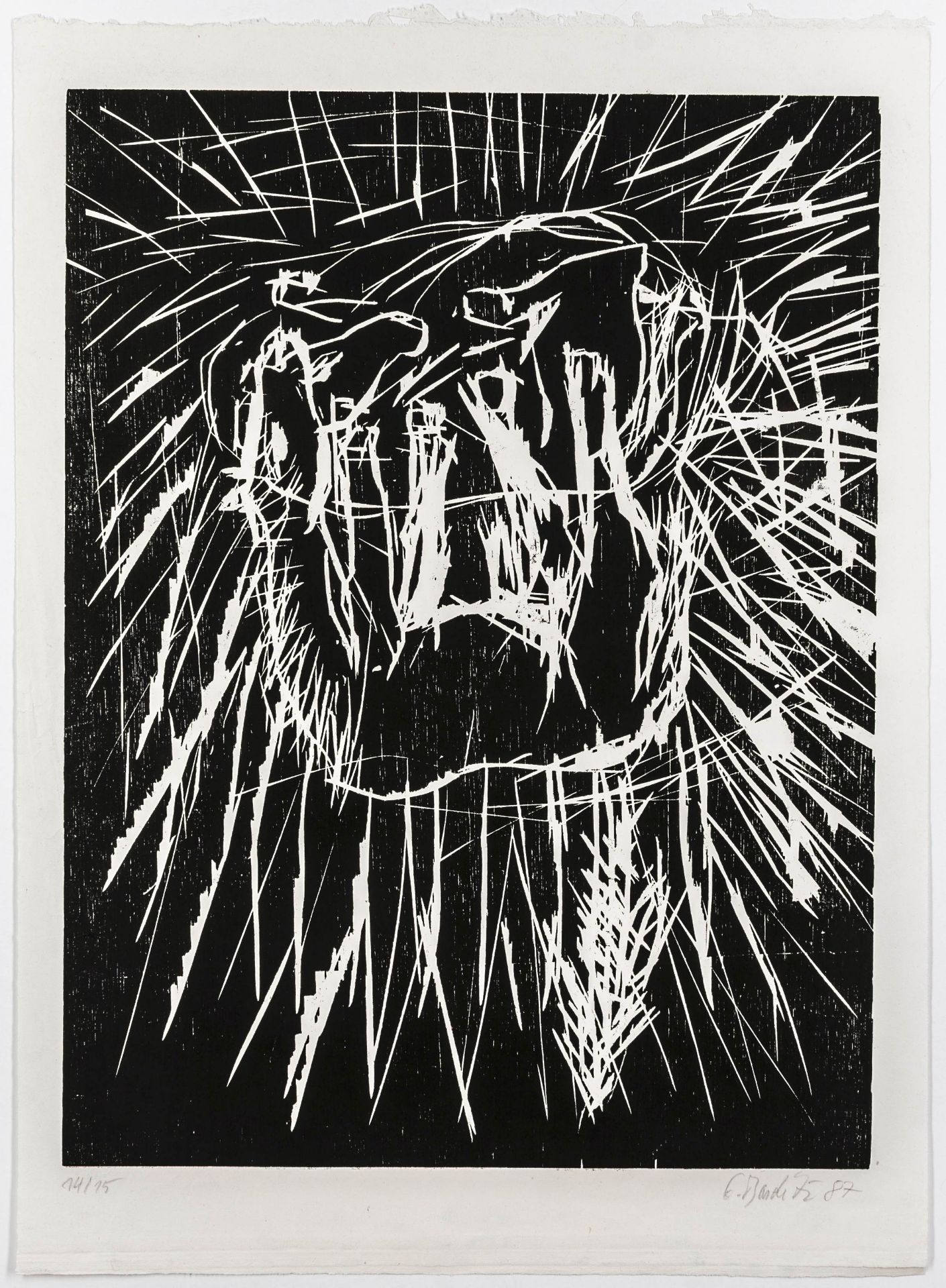 Baselitz, Georg. Tannenbaum. - Image 2 of 2