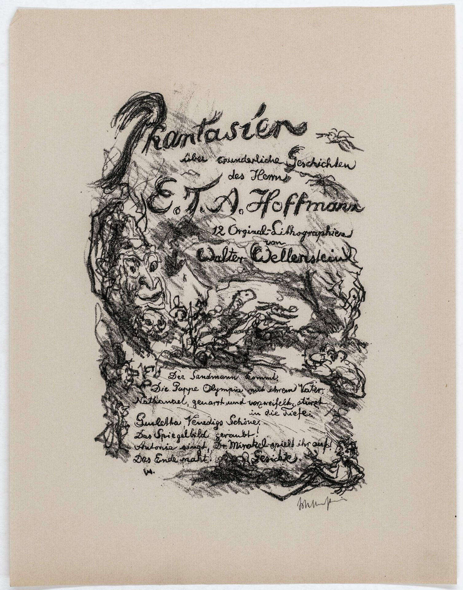 Hoffmann, E.T.A. - Wellenstein, - Bild 4 aus 6