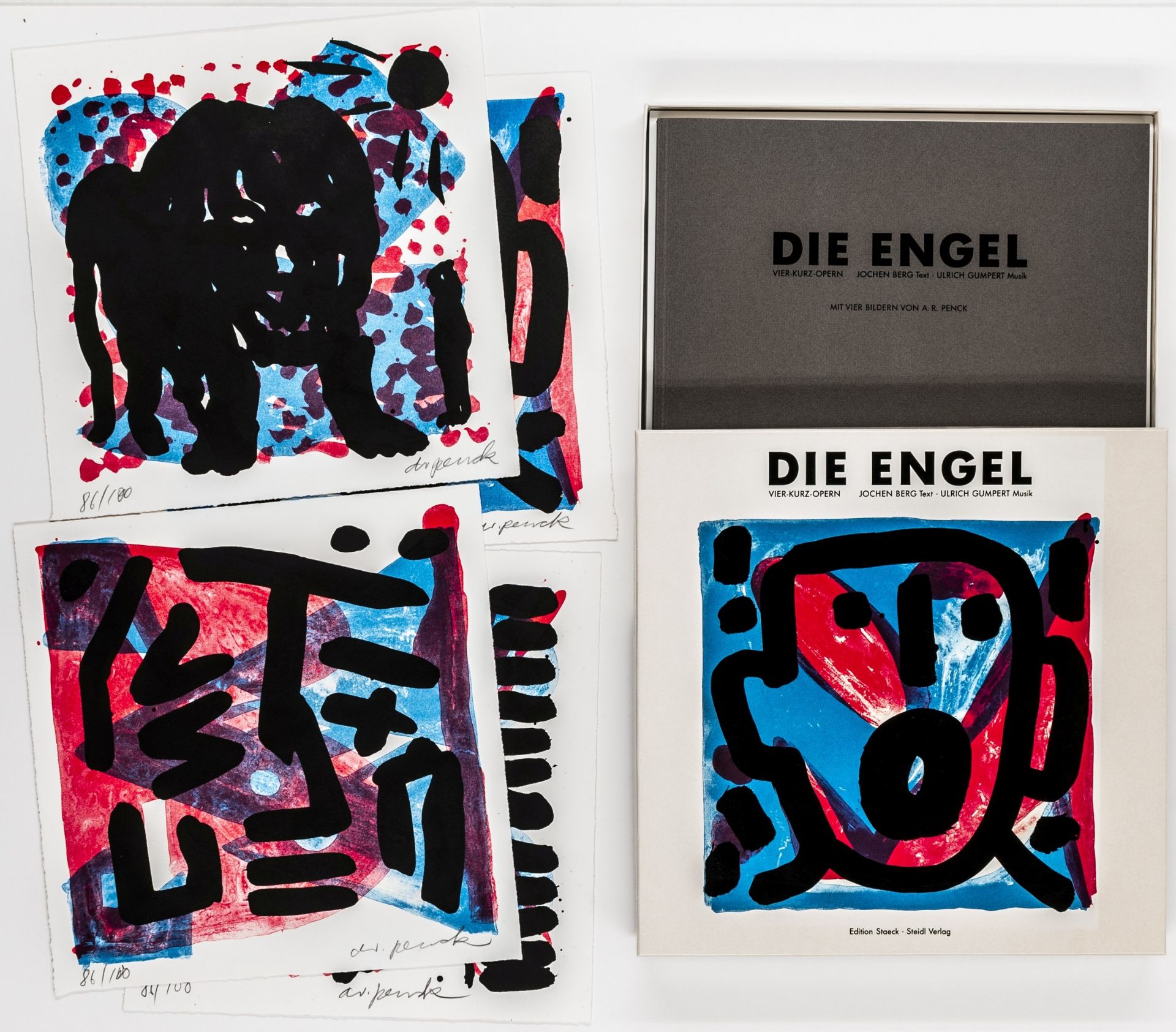 Penck, A. R. Die Engel. 4 - Bild 3 aus 4