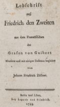 Friedrich II. von Preußen - Guibert,