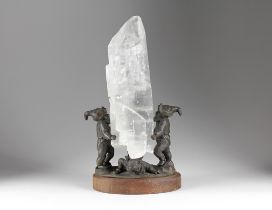 Zwerge mit Bergkristall