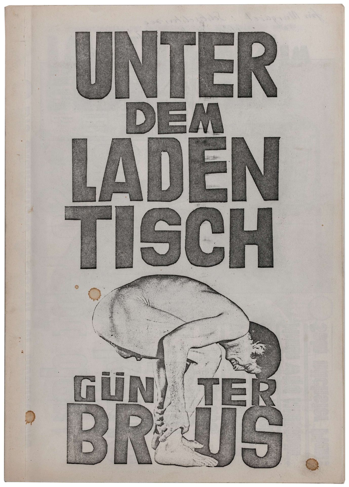 Wiener Aktionismus - Brus, Günter. - Bild 3 aus 3
