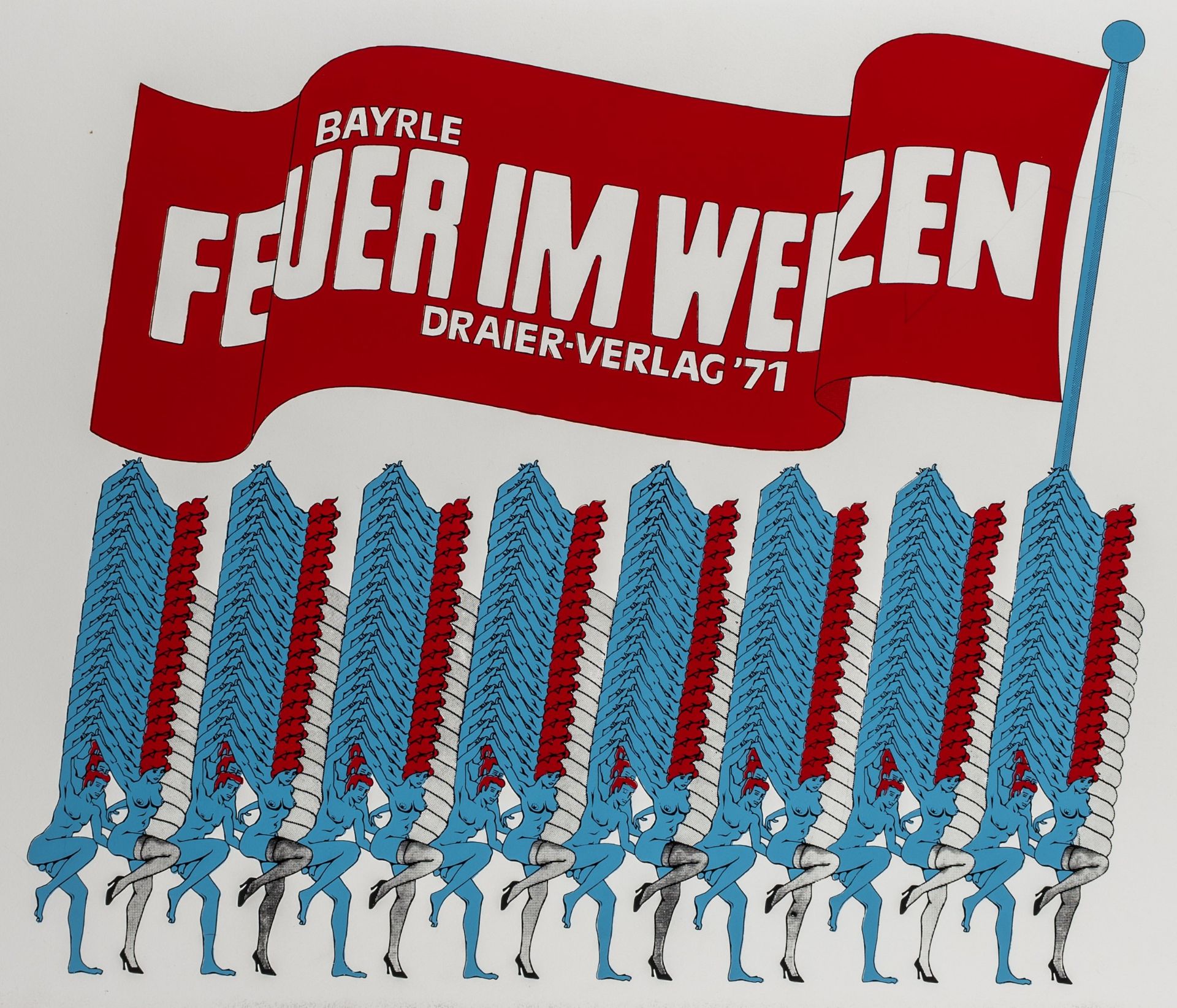 Bayrle, Thomas. Feuer im Weizen.