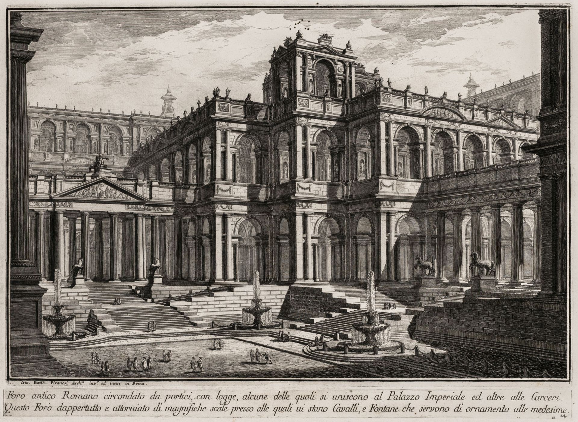 Ansichten - Rom - Piranesi, Giovanni