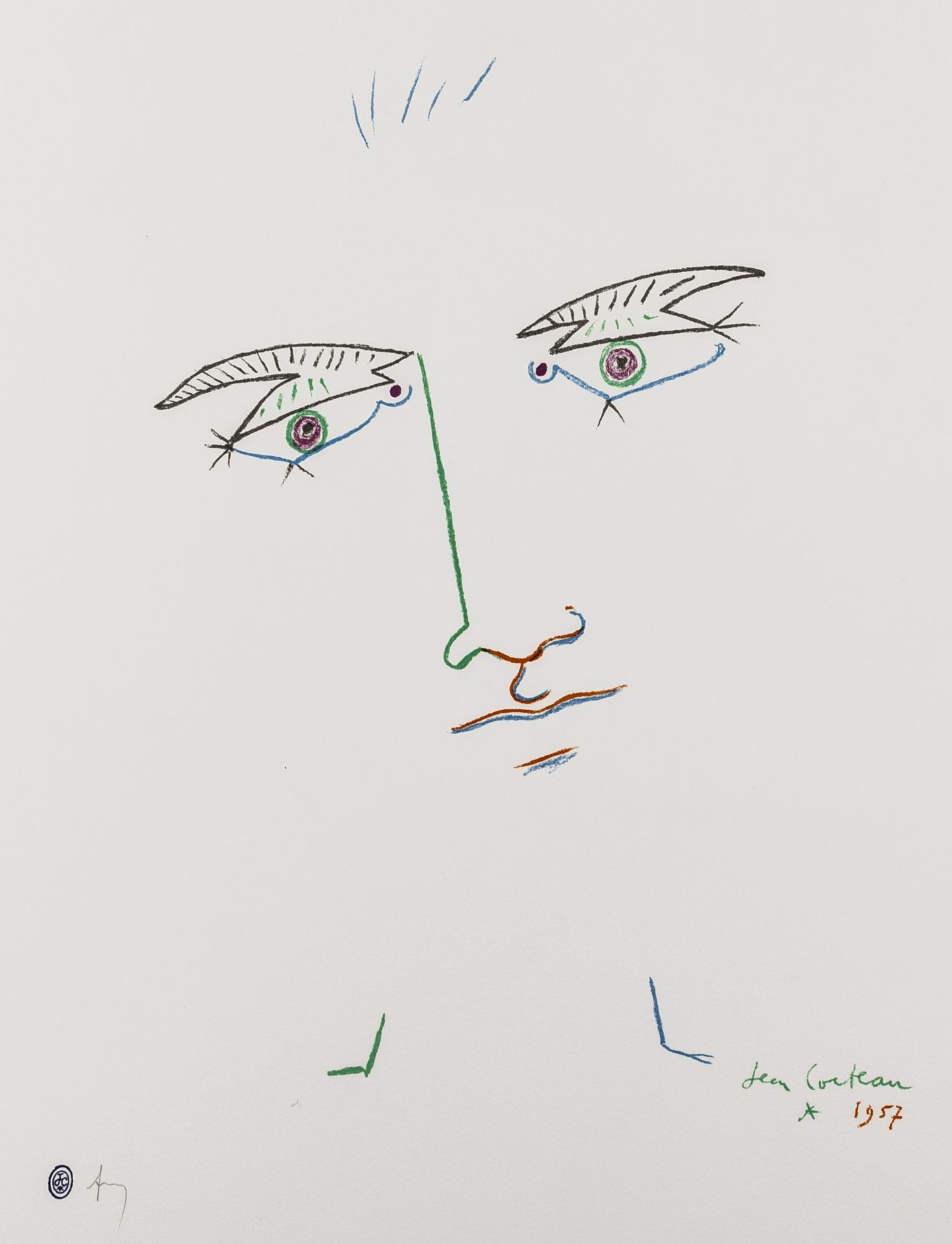 Cocteau, Jean. Sammlung von 3 - Image 3 of 6