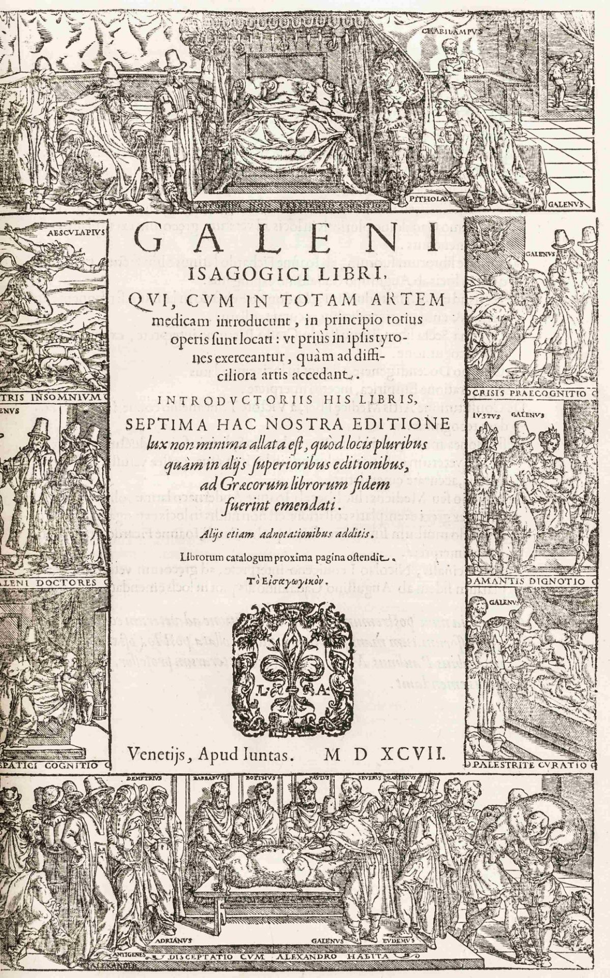 Galenus, Claudius. Opera ex septima - Bild 2 aus 4