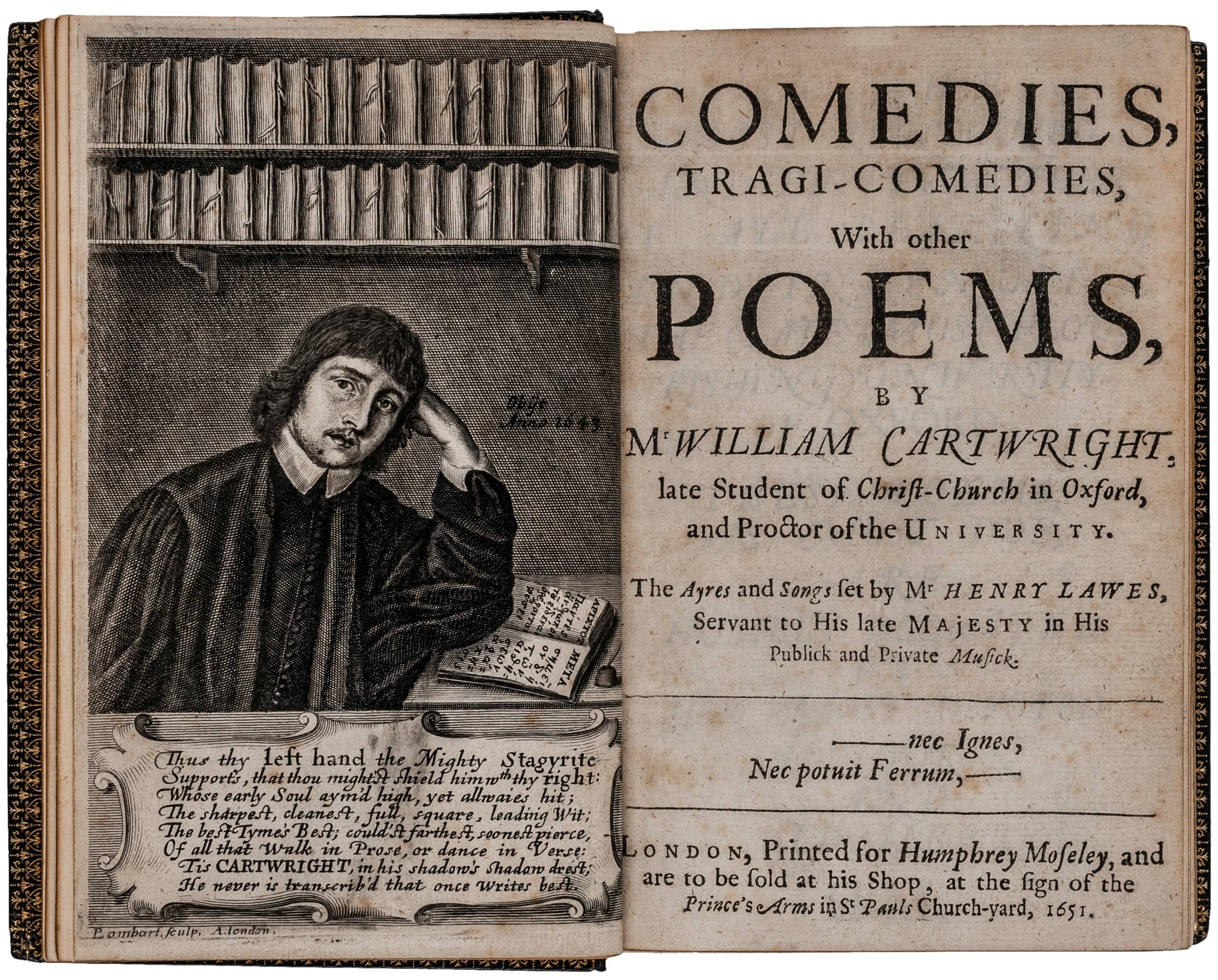 Cartwright, William. Comedies,