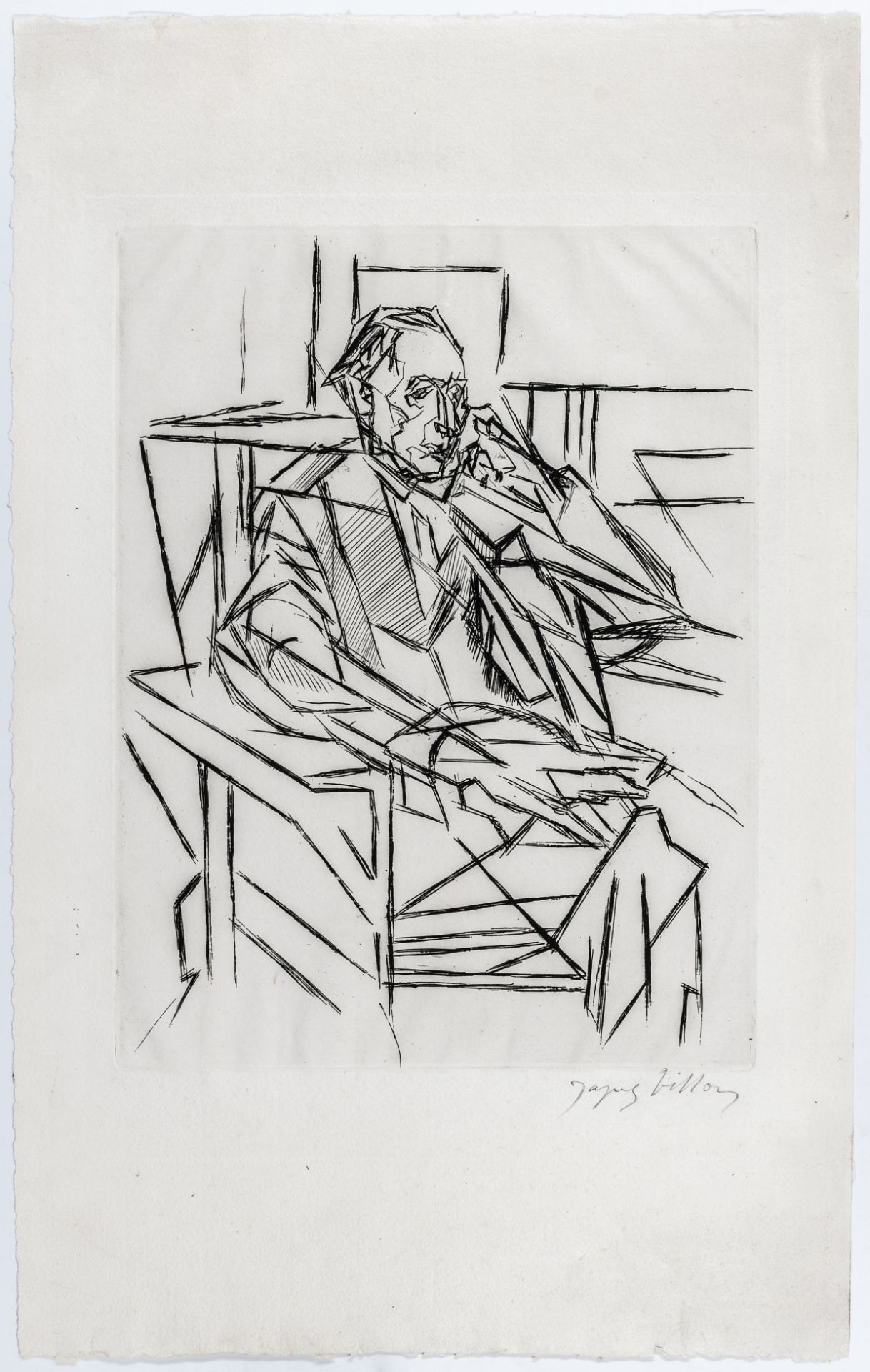 Villon, Jacques. Marcel Duchamp. - Bild 3 aus 4