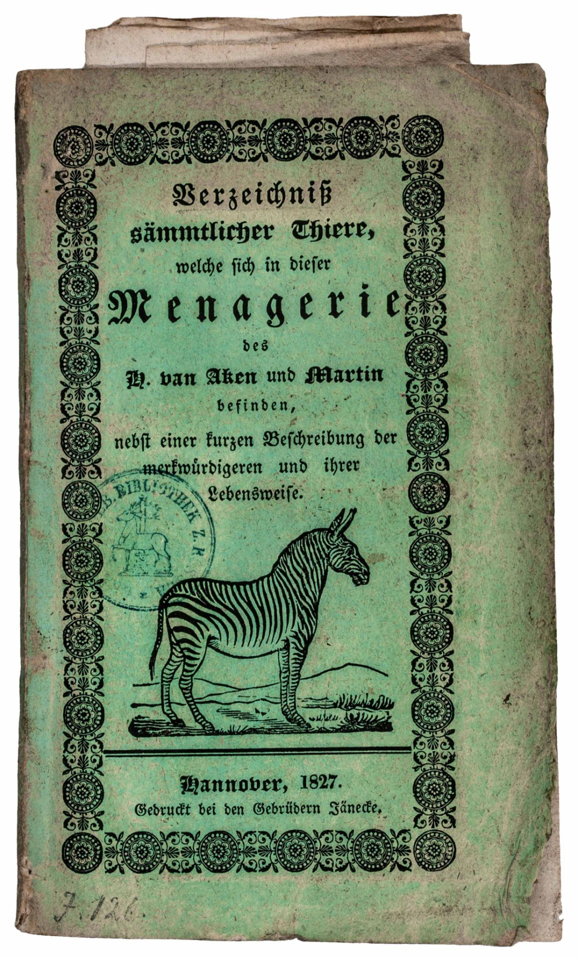 Zirkus - - Aken, Hermann van und Henri - Image 2 of 2