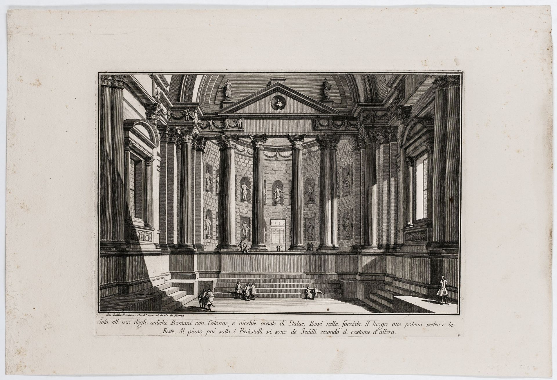 Ansichten - Rom - - Piranesi, Giovanni - Image 6 of 6