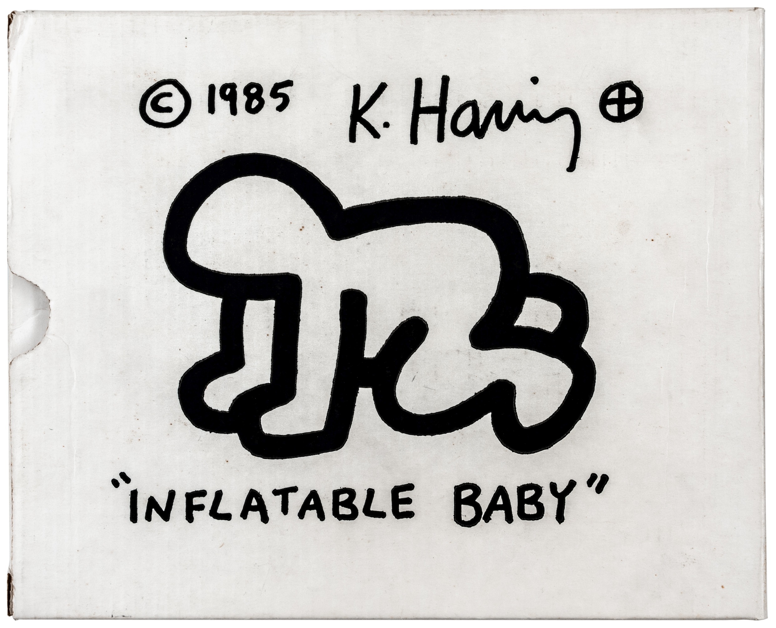 Haring, Keith. Inflatable Baby. - Image 2 of 7