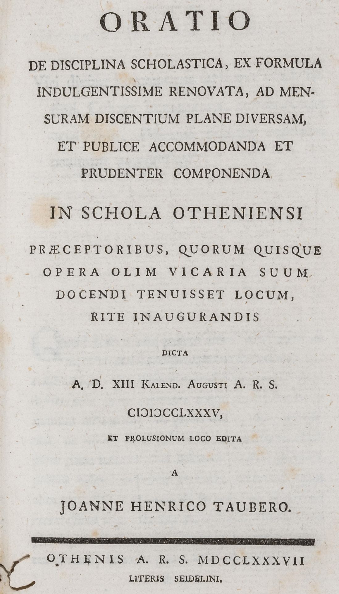 Philosophie und Pädagogik - Tauber,