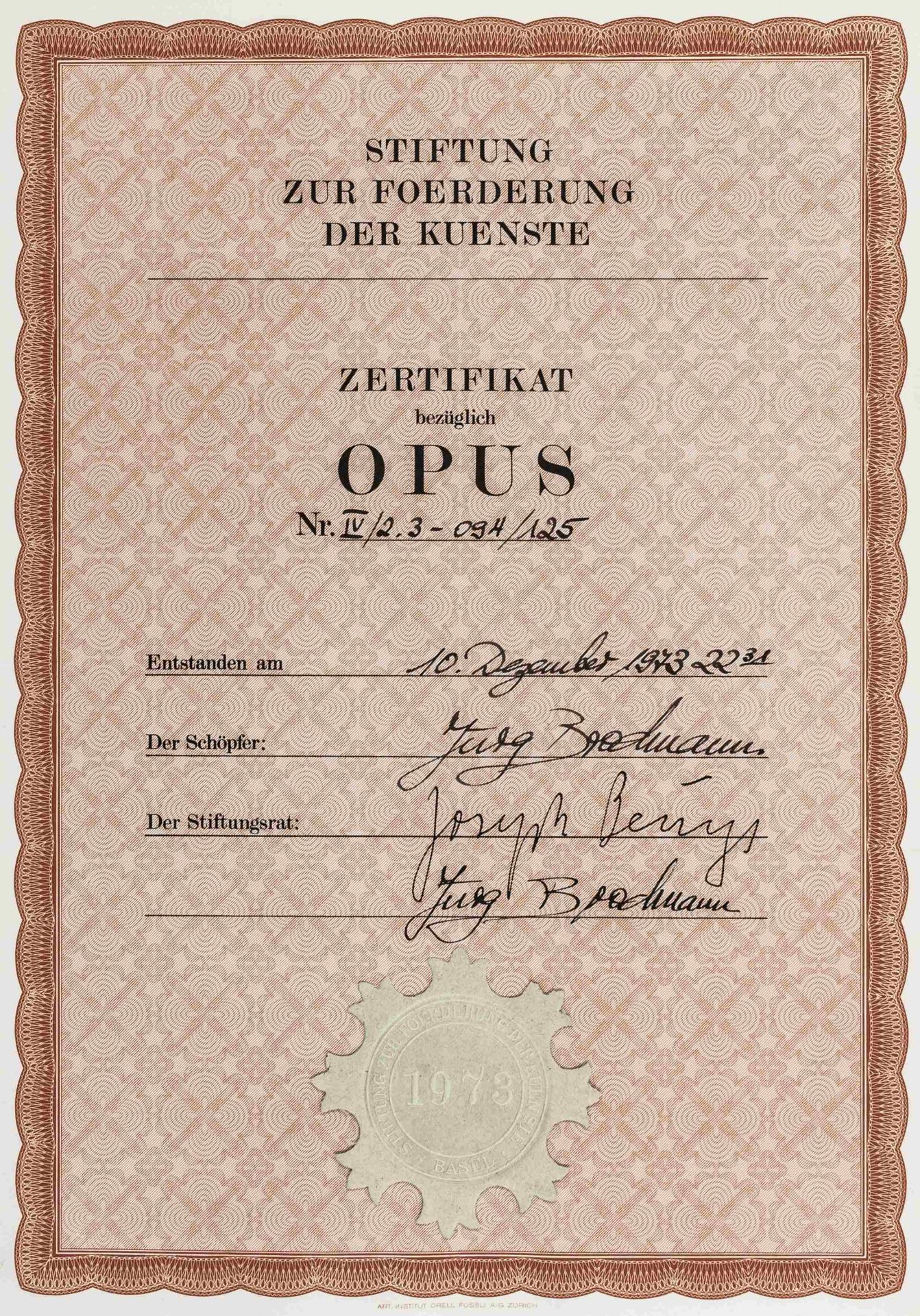 Beuys, Joseph. Filzbriefe. 5 Bögen - Bild 4 aus 4