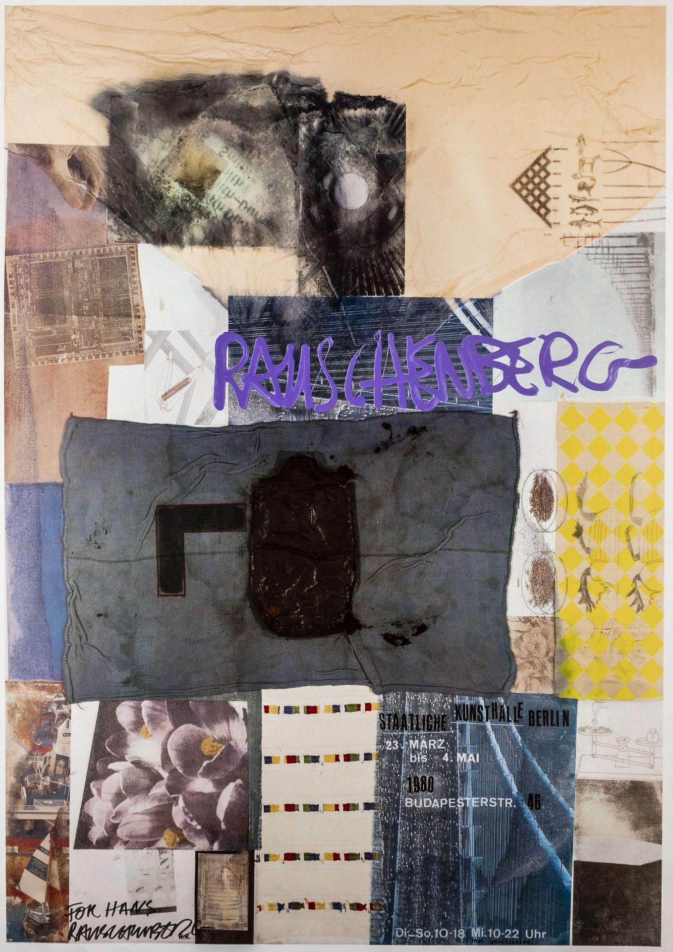 Rauschenberg, Robert. Plakat zur