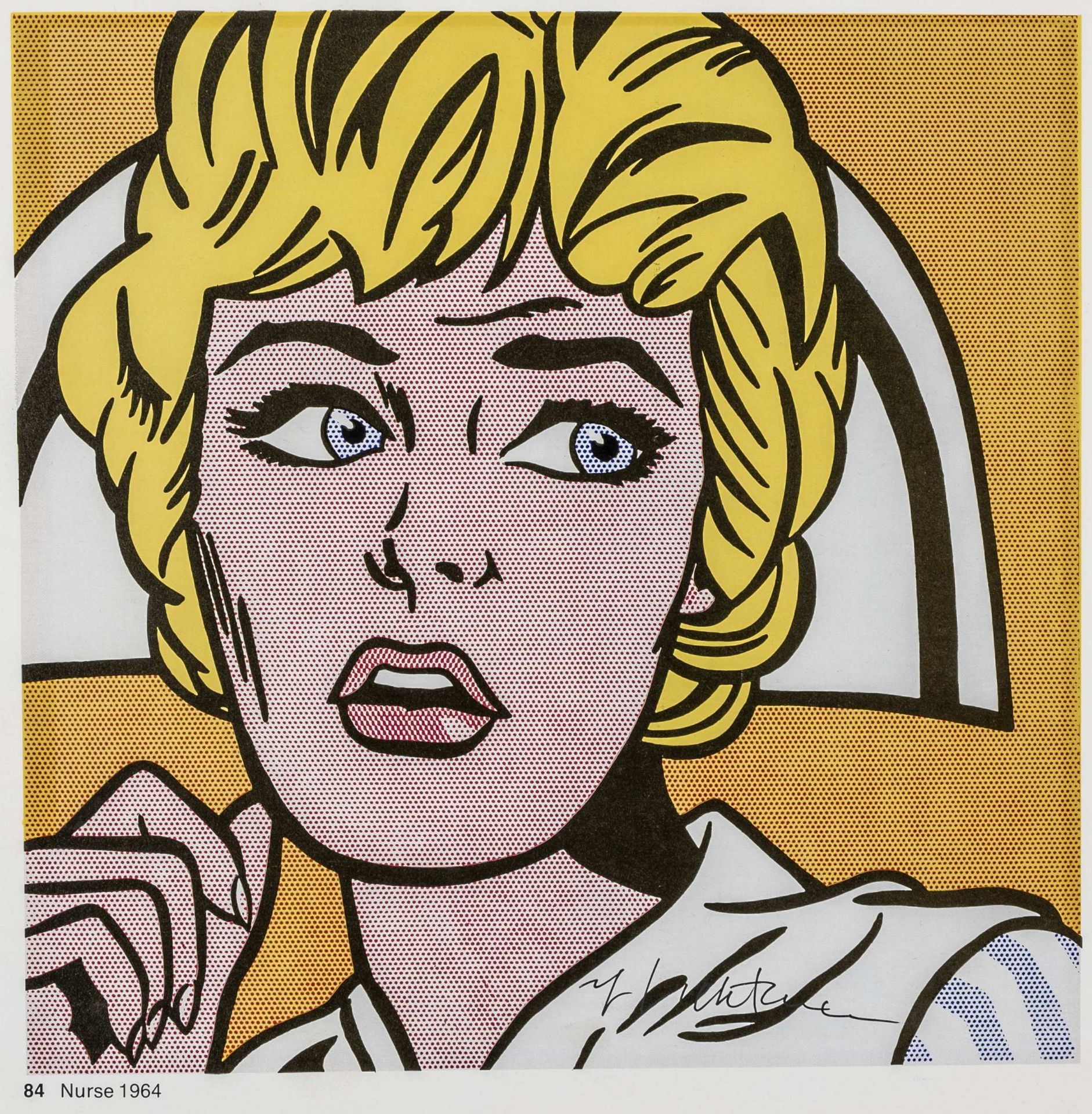 Lichtenstein, Roy. Nurse. Offsetdruck