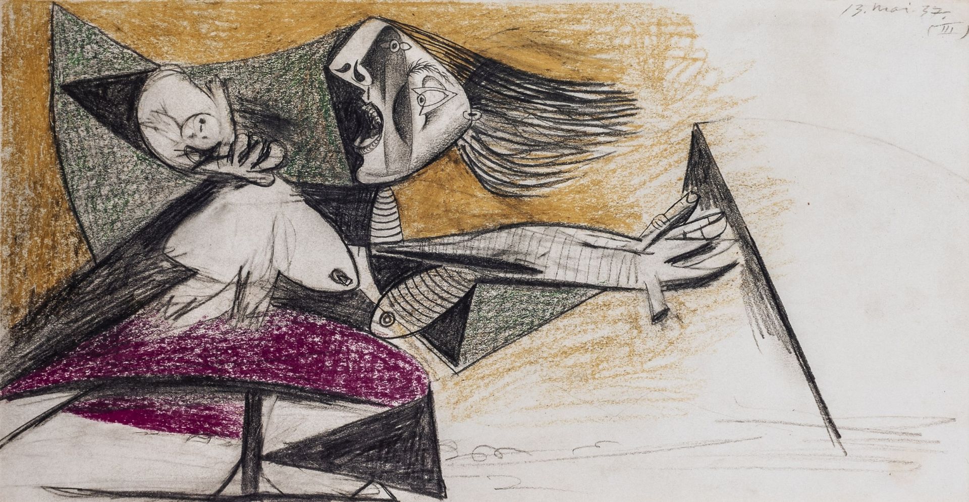 Picasso, Pablo. Guernica. Die Skizzen - Bild 6 aus 6