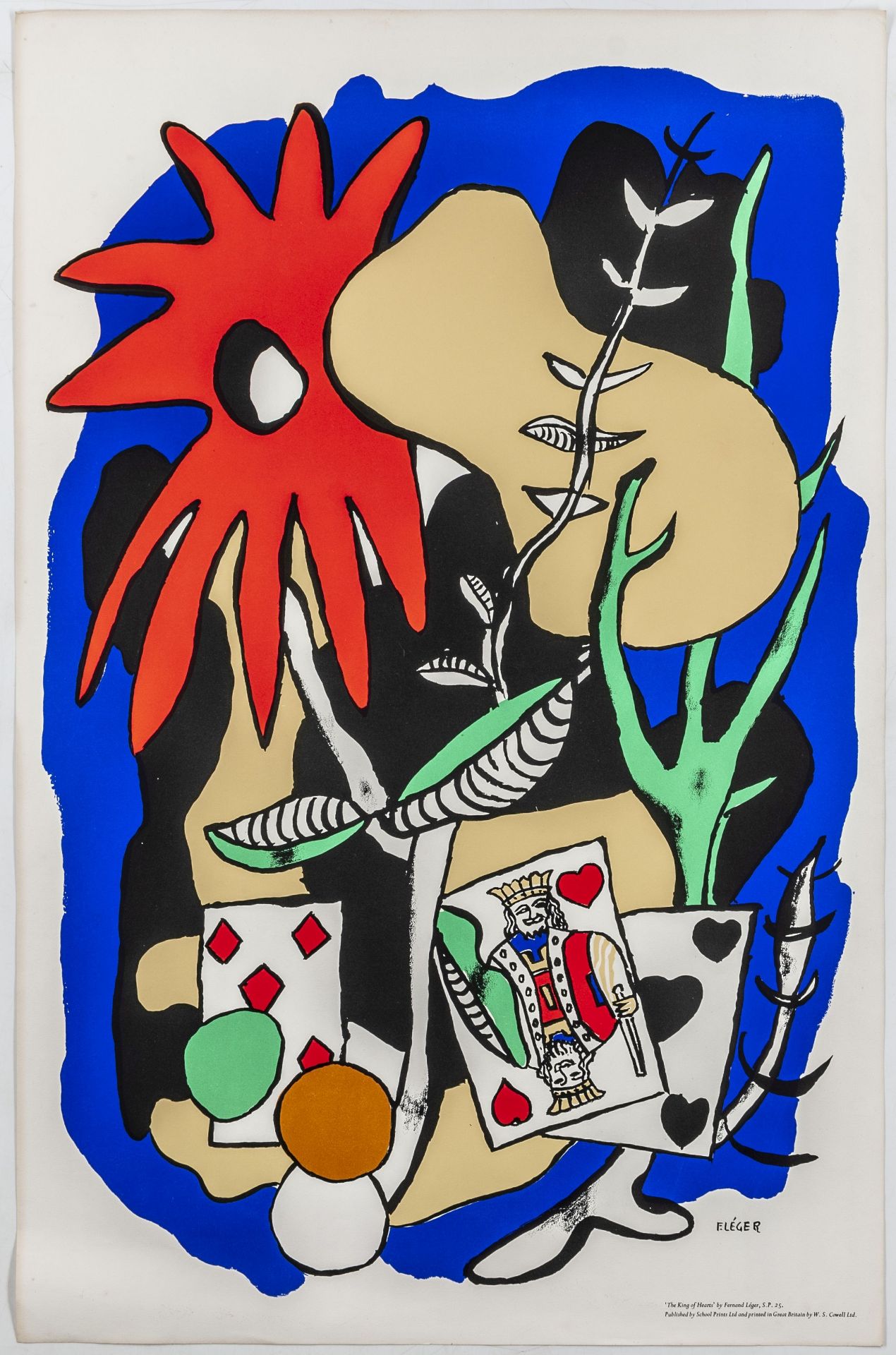 Léger, Fernand. King of Hearts. - Image 2 of 2