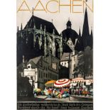 Plakate - - Wiertz, Jupp. Aachen, die