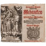 Barockliteratur - - Weise, Christian.