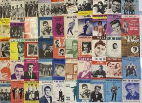 SHEET MUSIC COLLECTION INC BEATLES / STONES.