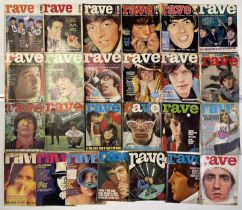 RAVE MAGAZINE - COLLECTION of 24 ISSUES INC #1.