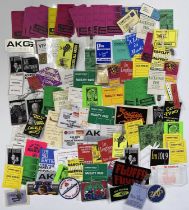 STAGE / AAA / BACKSTAGE PASSES - LARGE COLLECTION OF.