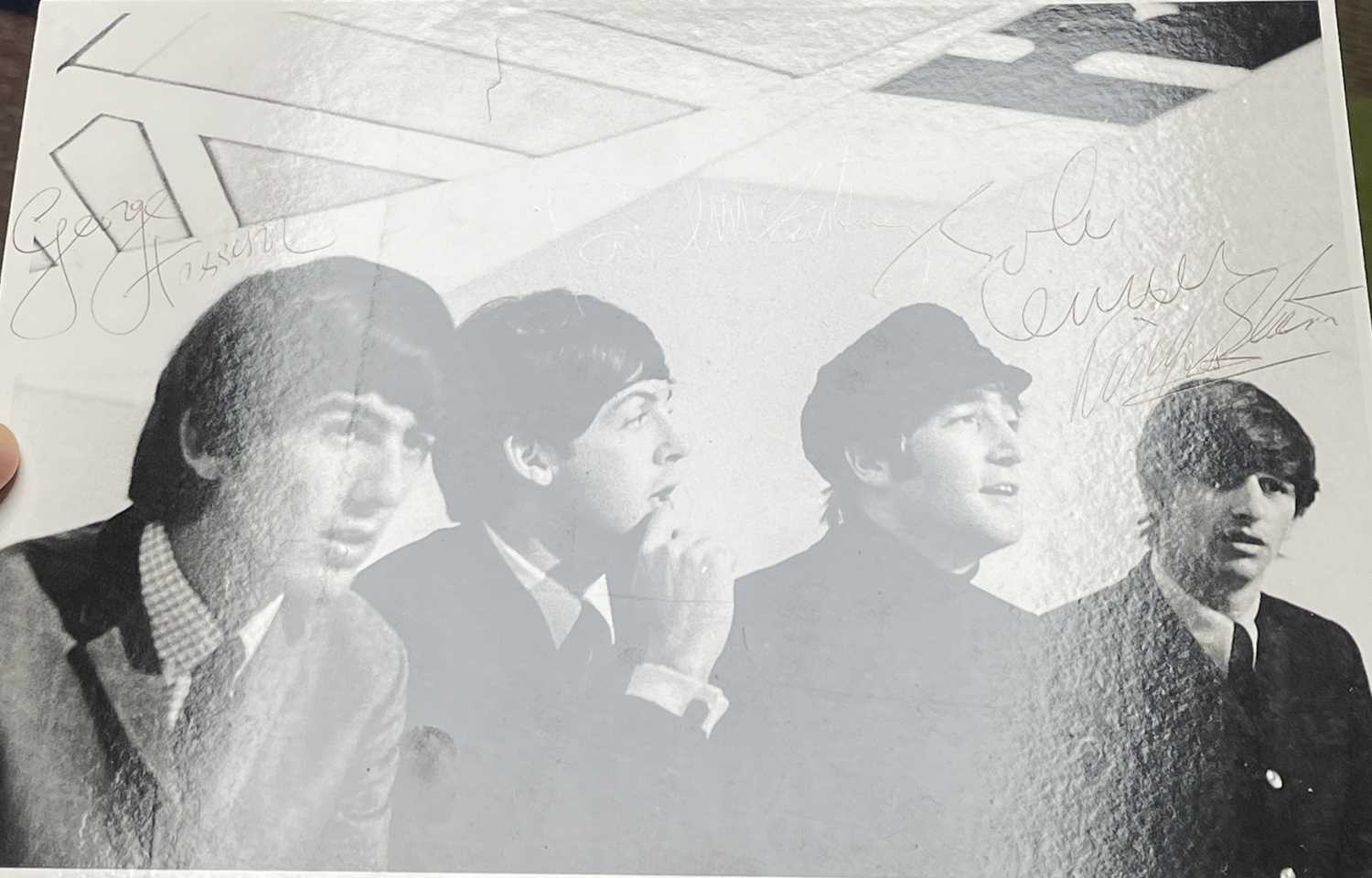 THE BEATLES FULLY SIGNED PHOTOGRAPH. - Image 7 of 8