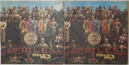 THE BEATLES - SGT PEPPERS LP PACK (2x UK WIDE SPINE ORIGINALS MONO/ STEREO)