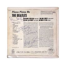 THE BEATLES - A FULLY SIGNED COPY OF 'PLEASE PLEASE ME'.