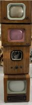 BBC COLLECTION - COLLECTION OF VINTAGE TELEVISIONS.