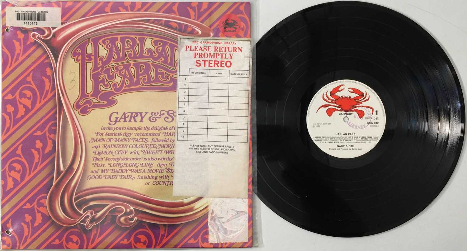 GARY & STU - HARLAN FARE LP (UK ORIGINAL - CARNABY - 6302 012)