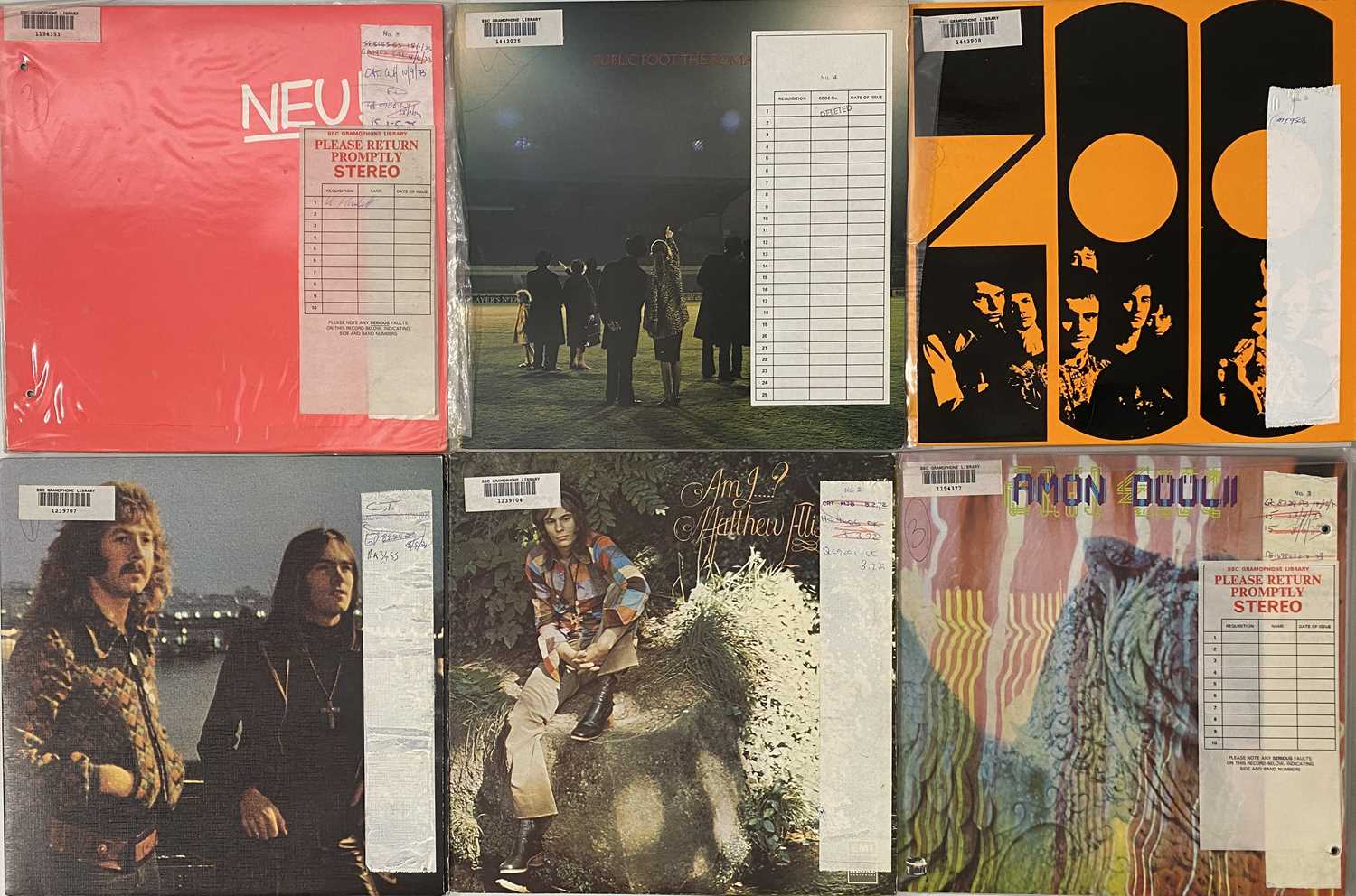 BLUES/ KRAUT/ PROG - ROCK LPs.