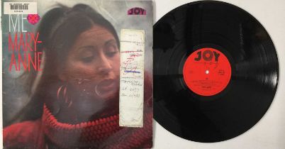 MARY-ANNE - ME LP (JOY - JOYS 162 - ORIGINAL PRESSING)