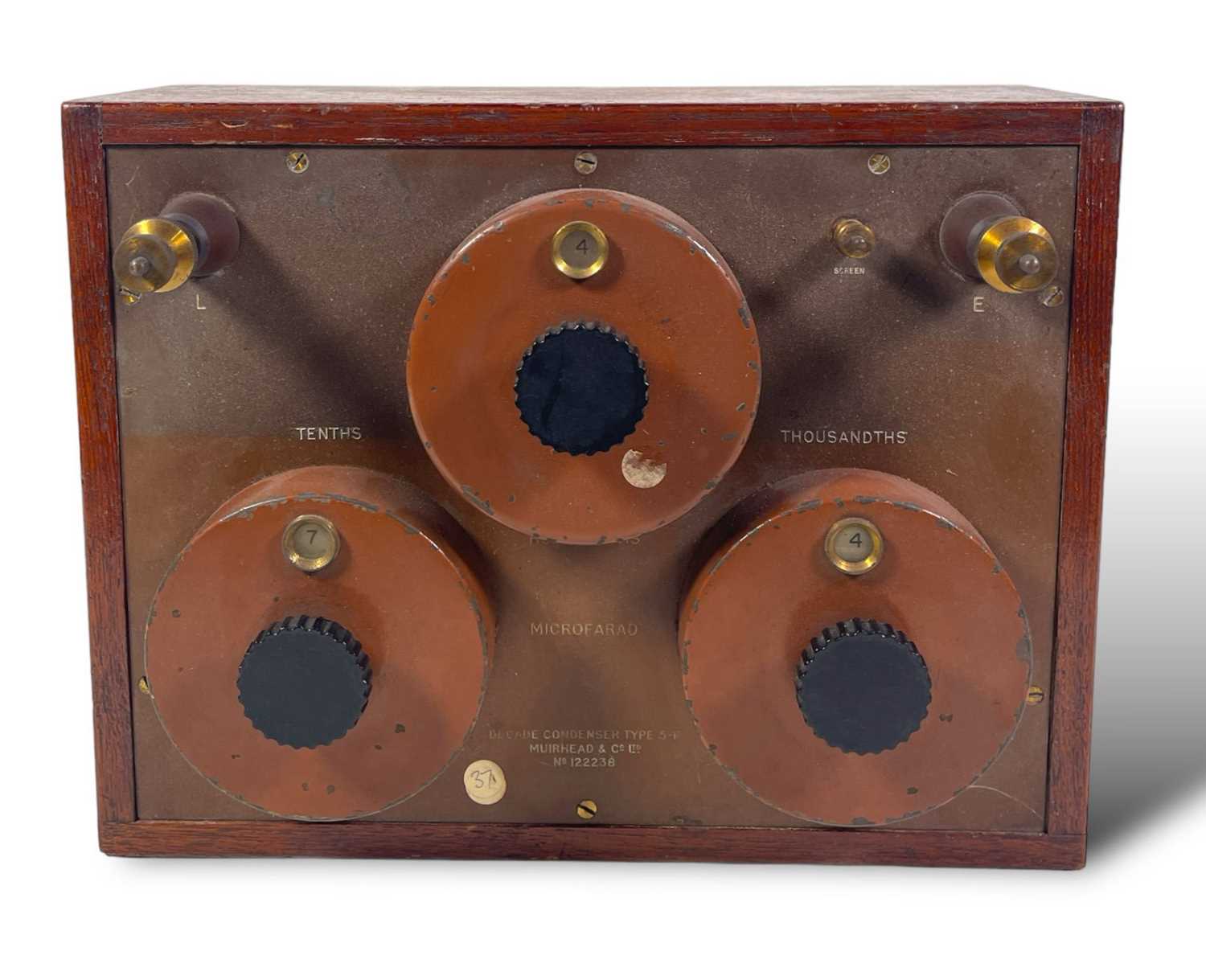 BBC HERITAGE COLLECTION - MUIRHEAD CONDENSER BOX.