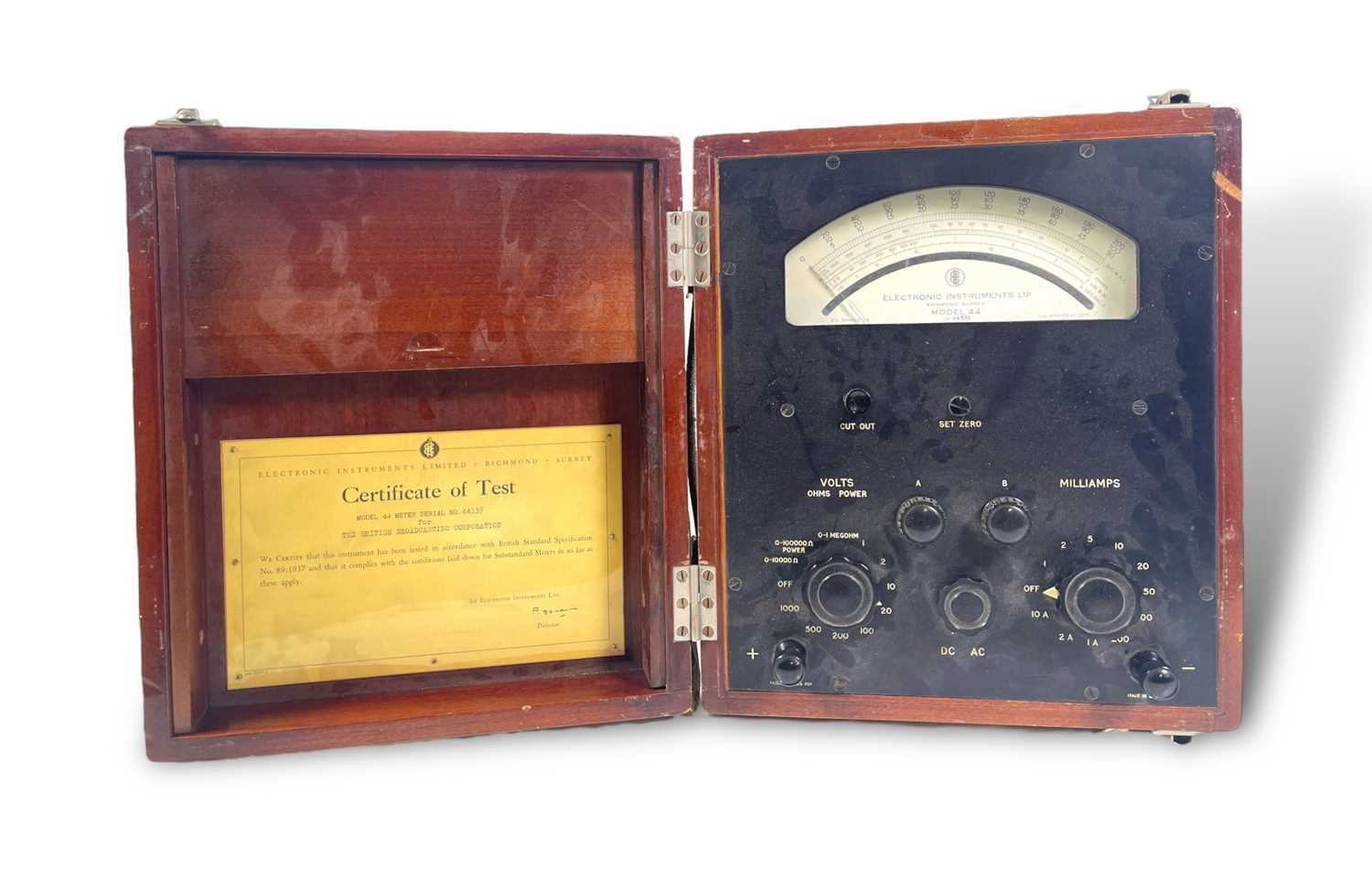 BBC HERITAGE COLLECTION - VINTAGE MULTIMETER. - Image 2 of 2