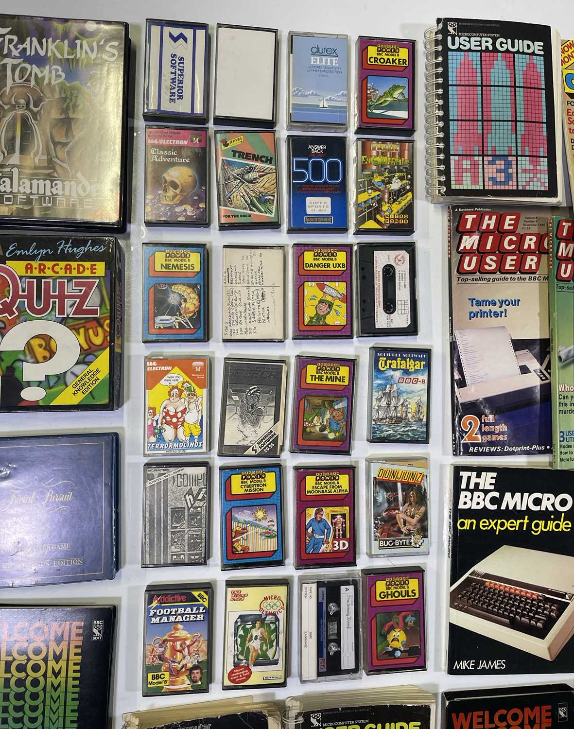 BBC HERITAGE COLLECTION - ORIGINAL BBC MICROCOMPUTER GAMES AND EPHEMERA. - Image 2 of 3