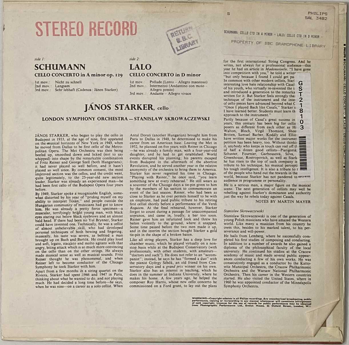 CLASSICAL STEREO LP PACK - Image 4 of 4