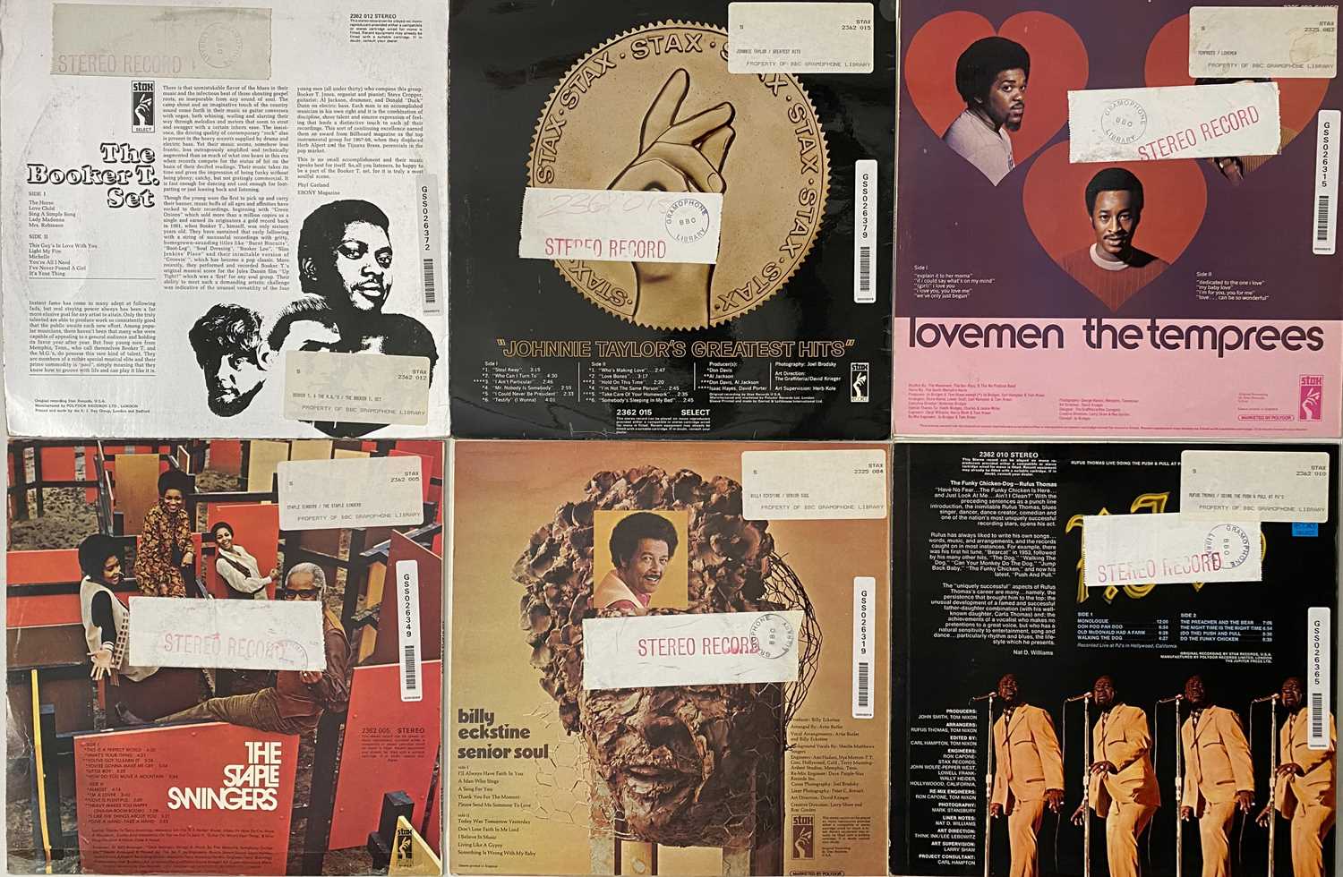 STAX RECORDS - LP COLLECTION. - Image 8 of 9