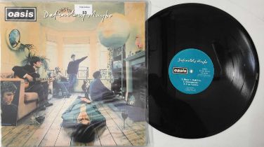 OASIS - DEFINITELY MAYBE LP (CRE LP 169 - DAMONT PRESSING)