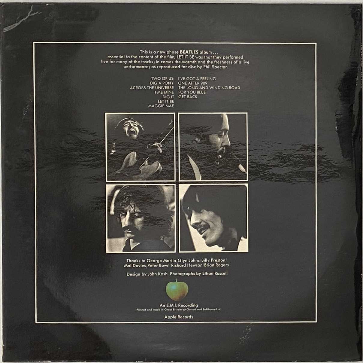 THE BEATLES - LET IT BE BOX LP w/ BOOKLET (PXS 1) - Image 5 of 7