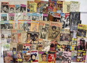 1970S-80S MUSIC MAGAZINE COLLECTION.