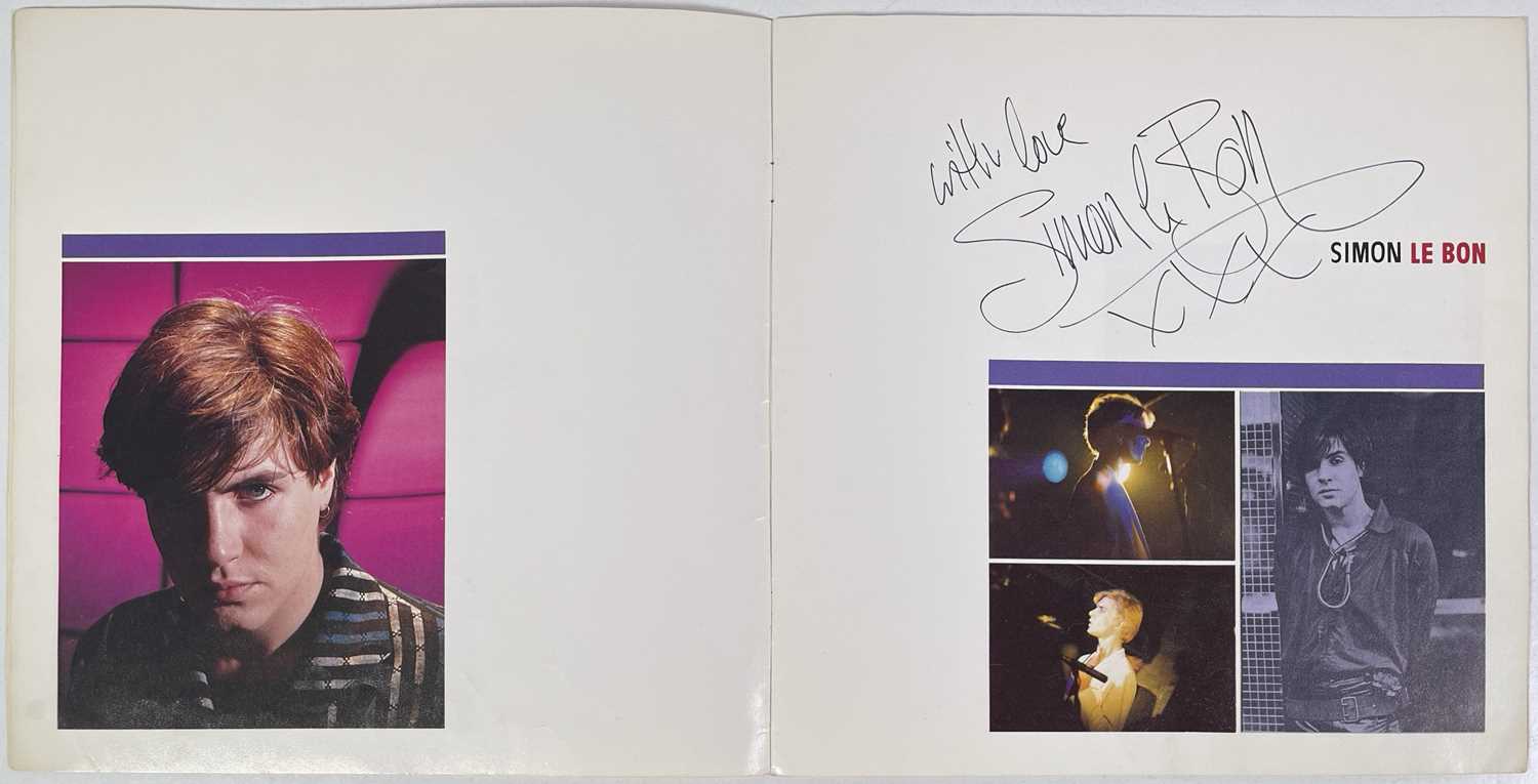 DURAN DURAN - FULLY SIGNED 1981 CONCERT PROGRAMME. - Image 3 of 8