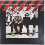 U2 - HOW TO DISMANTLE AN ATOMIC BOMB - SIGNED PROGRAMME.