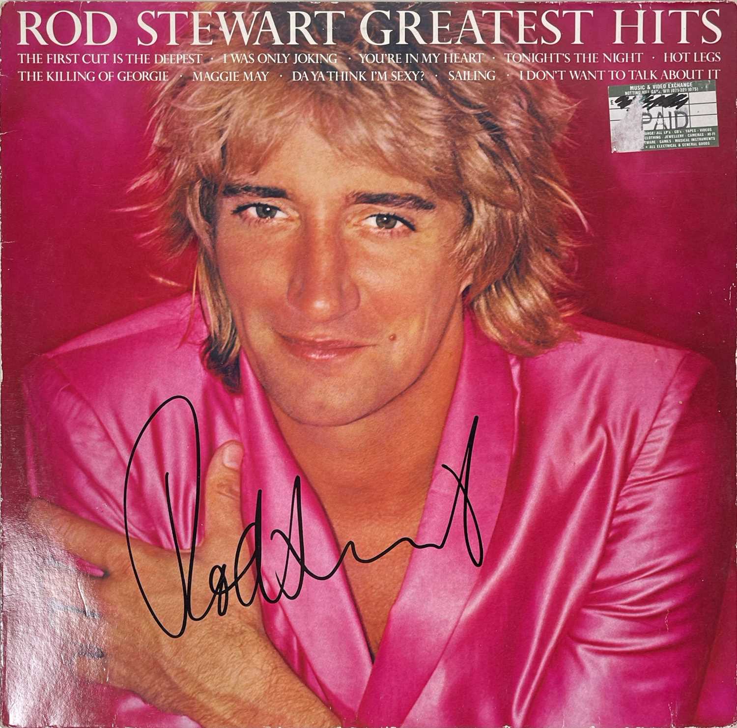 ROD STEWART SIGNED LP.