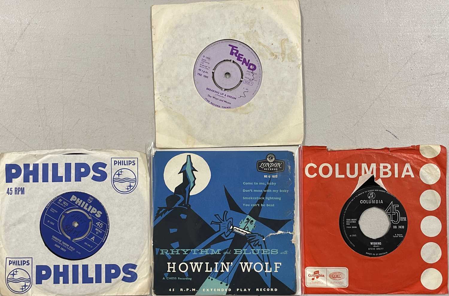 60s 7" RARITIES (BEAT/PSYCH/MOD/BLUES)